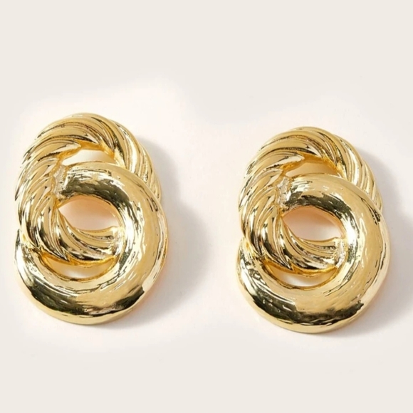 PREMIUM ROUND DECOR EARRINGS - Picture 5 of 5